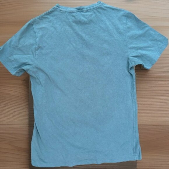 Ben Sherman Andy Warhol Neon Guitar Print Green Teal Short Sleeve T-Shirt Size M - Picture 3 of 3